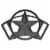 Liberty Garden Decorative Steel Liberty Star Garden Hose Butler Wall Storage Perspective: front