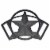 Liberty Garden Decorative Steel Liberty Star Garden Hose Butler Wall Storage Perspective: front