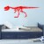 VWAQ Dinosaur Skeleton Wall Decals for Boys Room T-Rex Skeleton Sticker Perspective: front