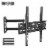 SUGIFT Full Motion Tv Wall Mount For Most 26-65 Inch Tv Up To 77 Lbs Max Vesa 400x400mm Perspective: front