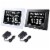 8 LCD Day Clock Digital Calendar Alarm Large Dementia Table Home Office 2 Pack Perspective: front
