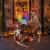 Yescom 5.4' FT Full Body Halloween Skeletons Props Decoration with Movable Joints 2 Pack Perspective: front