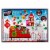 HERSHEY ADVENT CALENDAR WITH HERSHEY MINIATURES Perspective: front