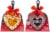 Hersheys Brownie Heart Skillet Kit Valentine Candy Perspective: front