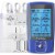 24 Modes Dual Channel TENS EMS Unit Muscle Stimulator for Pain Relief Therapy, 12 Pcs Perspective: front