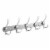 Wall Mount Coat Hook 15 Hooks Stainless Steel Clothes Hangers Rack Robe Hat Towels Hook Coat Perspective: front