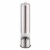Electric Salt Pepper Grinder with Light Adjustable Coarseness Stainless Steel Salt Pepper Perspective: front