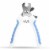 Dog Nail Clippers Pet Cat Nail Toe Trimmer Stainless Steel Grooming Tool Free Nail File Small Perspective: front