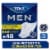 Tena For Men Moderate Absorbency Incontinence Guards Perspective: front