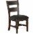 Sunny Designs Homestead 18  Ladderback Chair with Cushion Seat in Tobacco Leaf Perspective: front