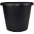 Akro Mils LIA06000G18 6 in. Classic Pot, Black Perspective: front