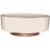 The HC Companies Vanilla Bisque Capri Bowl Planter Perspective: front