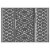 Korhani Home 5 x 7 FT Montgomery Preston Rug With Antimicrobial Protection Perspective: front