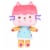Gabby's Dollhouse Baby Box Cat Plush Perspective: front