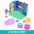 Gabby's Dollhouse Carlita Purr-ific Play Room with Carlita Toy Car Perspective: front