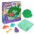 Kinetic Sand™ Green Sand & Molds Sandbox Set Perspective: front