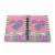Lined Notebook Spiral Pink Heart Dream  College Ruled Notebook for Journaling Perspective: front