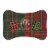 Christmas Dog Mat for Food New Year Pet Placemat, Bone Shape 19x14in Pet Bowl Mat Perspective: front