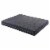Lexicon Homelegance Bedding 8  Fabric Queen Gel Memory Hybrid Mattress in Gray Perspective: front