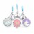 Unicorn Kid's Birthday Stickers for Hershey's Kisses Party FavorsDIY - Candy Not Included Perspective: front