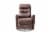 Lakeview Aiden Recliner Brown Perspective: front