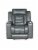 Emerald Home Furnishings Charcoal Manual Recliner Perspective: front