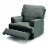 Lakeview Harlow Recliner Perspective: front