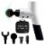 Vybe Premium Deep Tissue Muscle Massage Gun with 5 Speeds and 4 Attachments Perspective: front