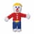 Multipet Mr. Bill Dog Toy Perspective: front