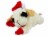 Multipet Lamb Chop with Santa Hat Dog Plush Toy Perspective: front