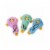 Multipet Duckworth Dog Toy - Pink / Blue Perspective: front