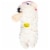 Multipet Plush Lamb Chop Dog Toy Perspective: front