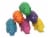 Multipet Latex Polka Dot Pig Dog Toy - Assorted Perspective: front