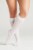On The Go Trouser Sock Opaque White Perspective: front