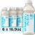 Vitaminwater® Zero Sugar Squeezed Lemonade Flavored Bottled Water Perspective: front