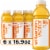 vitaminwater® Rise Orange Zero Sugar Flavored Bottled Water Beverages Perspective: front