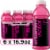 vitaminwater® Focus Kiwi Strawberry Flavored Bottled Water Beverages Perspective: front