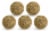 SmartyKat Catnip Kiss Compressed Catnip Ball Toys for Cats & Kitten - 5 Pack Perspective: front