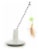 Petlinks Pure Commotion Electronic Motion Wand Toy for Cats - Gray/Green Perspective: front