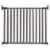 KidCo Angle Mount Safeway Stair Top Quick Release Bamboo Baby Pet Gate, Gray Perspective: front