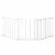 KidCo Custom Fit Auto Closing ConfigureGate Baby Gate with 30 Inch Door, White Perspective: front