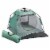 KidCo PeaPod Camp Lightweight Portable Baby Toddler Travel Bed Tent, Seafoam Perspective: front