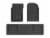 WeatherTech Trim-To-Fit Mat Set - Black Perspective: front