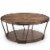 Magnussen Yukon Industrial Bourbon Coffee Table with Casters Perspective: front