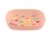 TarHong Wheat Poly Propylene Square Plate - Coral Fruit Perspective: front