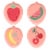 TarHong Shaped Plate Pack - Coral Fruit Perspective: front