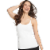 Jockey® Modern Tactel Cami - White Perspective: front