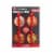Char-Griller Flat Iron Silicone Griddle Egg Rings Perspective: front