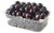 Jam Black Clamshell Seedless Grapes Perspective: front