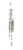 Whitewashed Wood and Bamboo Tropical Pineapple Wind Chime for Garden Yard Patio Perspective: front